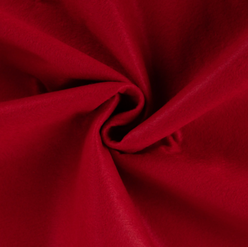 Vilt 1,5mm 180cm - Rood