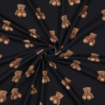 Jersey - Knuffelbeer blauw