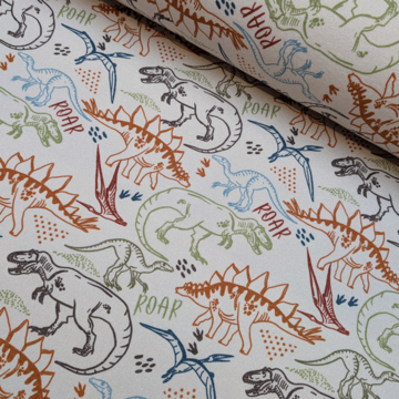 Sweater - Roar dino greige