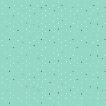 Katoen - Positive cross blue