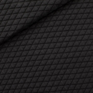 Matelasse piqué - Playtime black