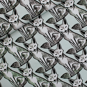 French terry - Playtime renard nouveau