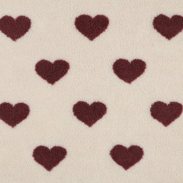 Teddy - Harten bordeaux