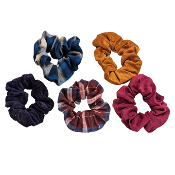 Stoffenpakket - Scrunchies caro