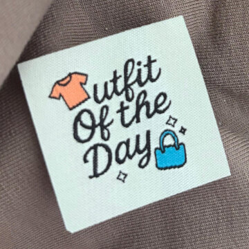 Label - Outfit of the day (5 stuks)