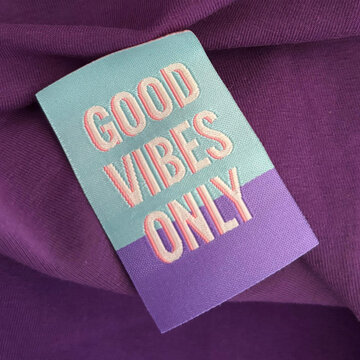 Label - Good vibes only (5 stuks)