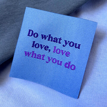 Label - Do what you love (5 stuks)