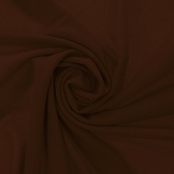 Crepe scuba - Donkerbruin