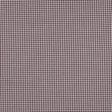 Katoen - vichy ruit aubergine (3mm)