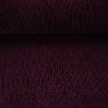 Tricot fluweel fijn - Aubergine 938
