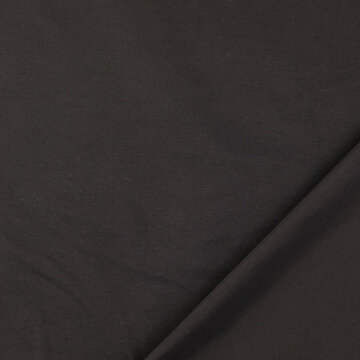 Katoen - Trenchcoat zwart