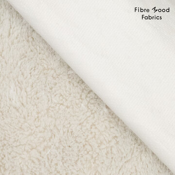 Pels langharig - Ecru greige fibremood