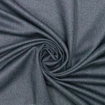 coupon 175/ Bamboo broekstof - Keperlijn blauwgrijs