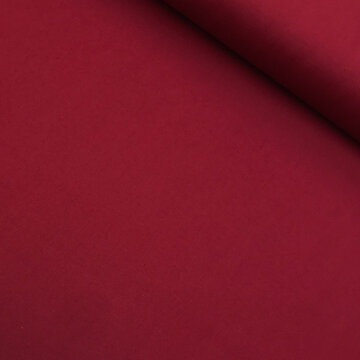 coupon 170 / Gabardine 1 organic - Burgundy darkred jupe