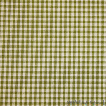 Katoen - Vichy ruit groen (3mm)