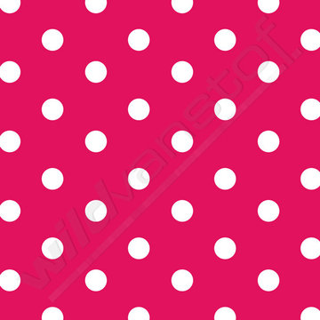 Fuchsia met witte bol (8mm)