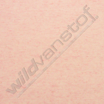 Linnen jersey roze gemeleerd